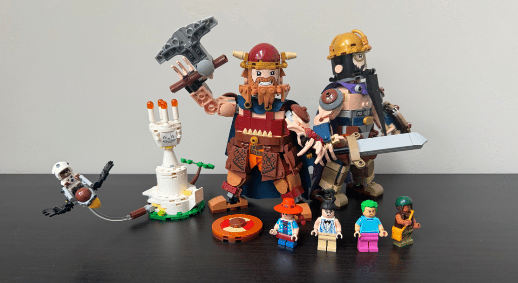 lego one piece 75644 dorry vs. brogy header