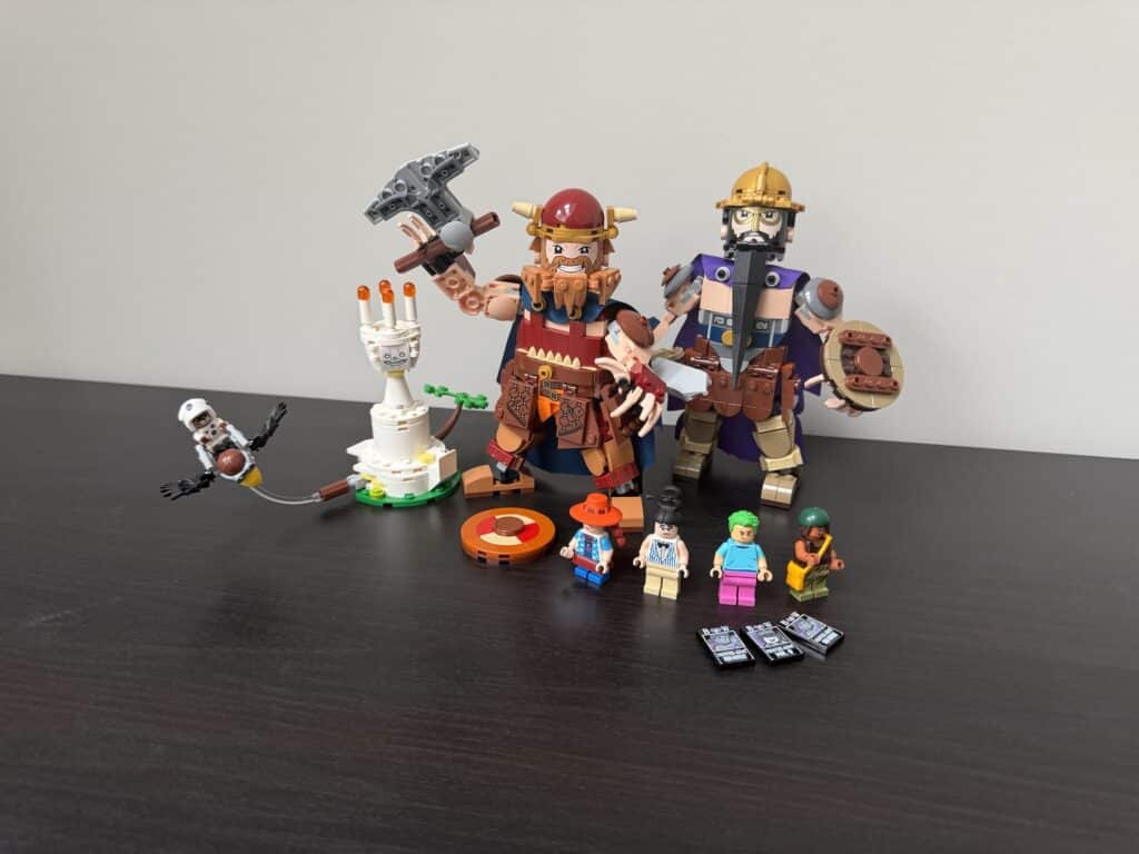lego one piece 75644 dorry vs. brogy00030